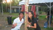 bro.adrian & mommy poms